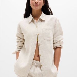 Athleta Linen Shirt